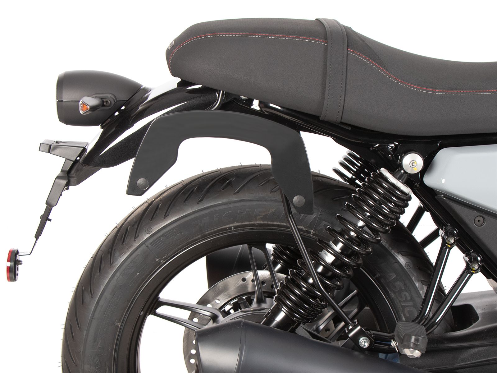 Soporte lateral C-Bow negro para Moto Guzzi V7 850 Special (25- ) Hepco & Becker