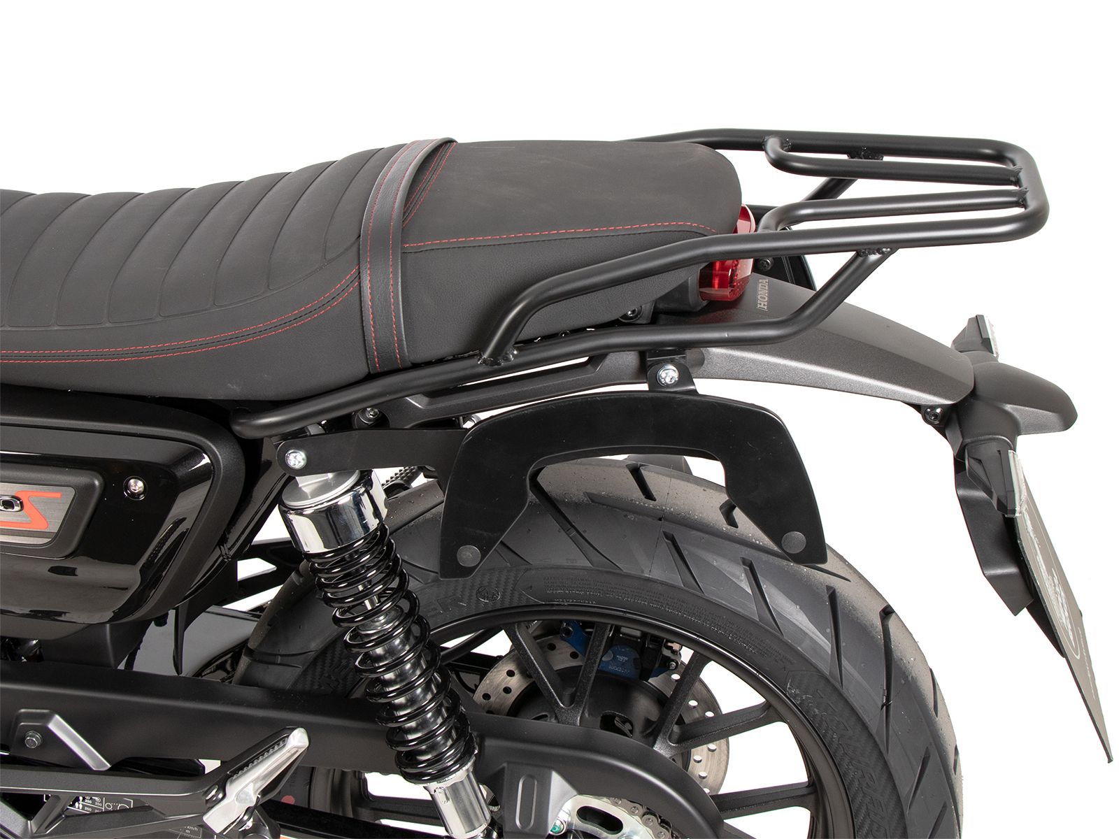 Portaequipajes tubular negro para Honda GB 350 S (25-) Hepco & Becker