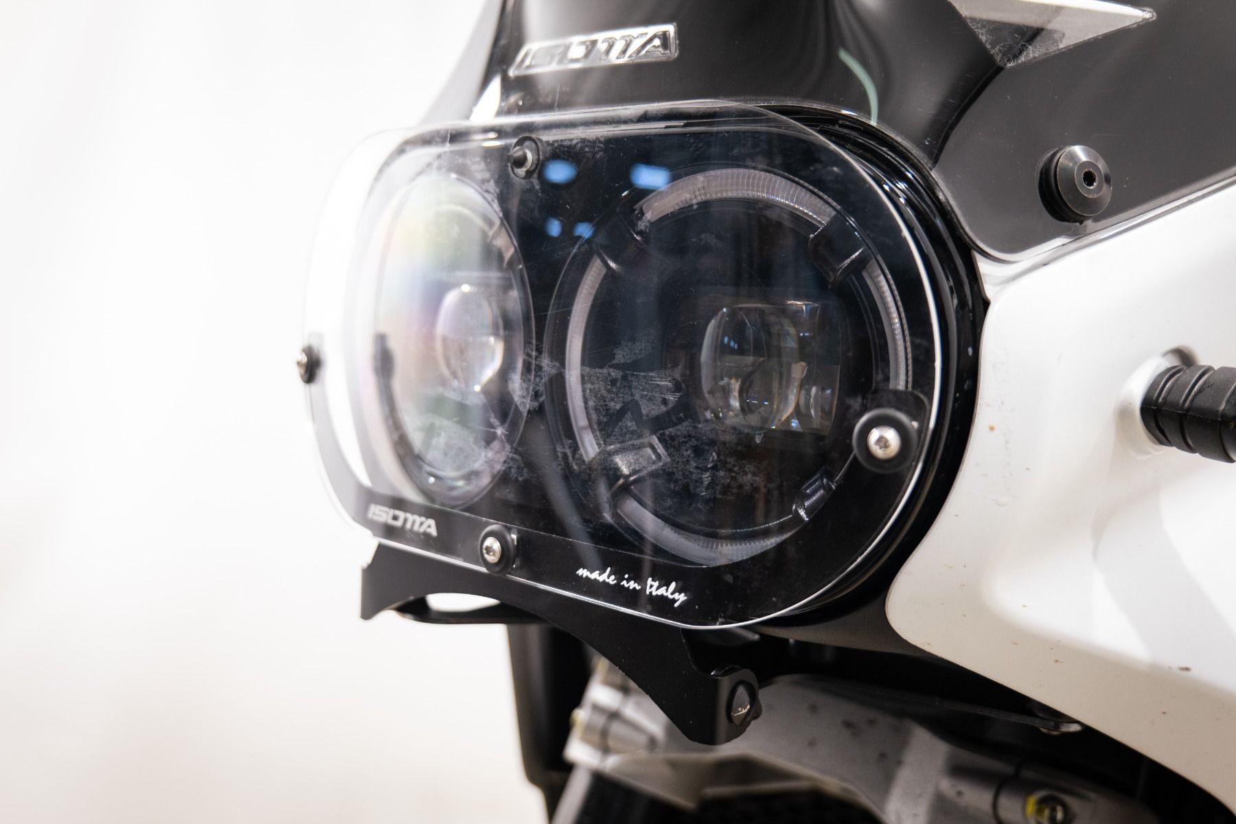 Protector de faro de PMMA para Ducati DesertX