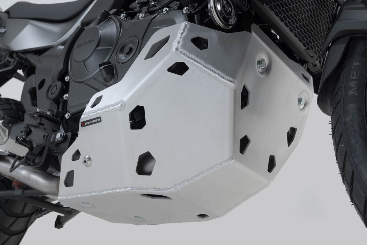 Protector de motor SW-Motech plateado para Honda XL 750 Transalp