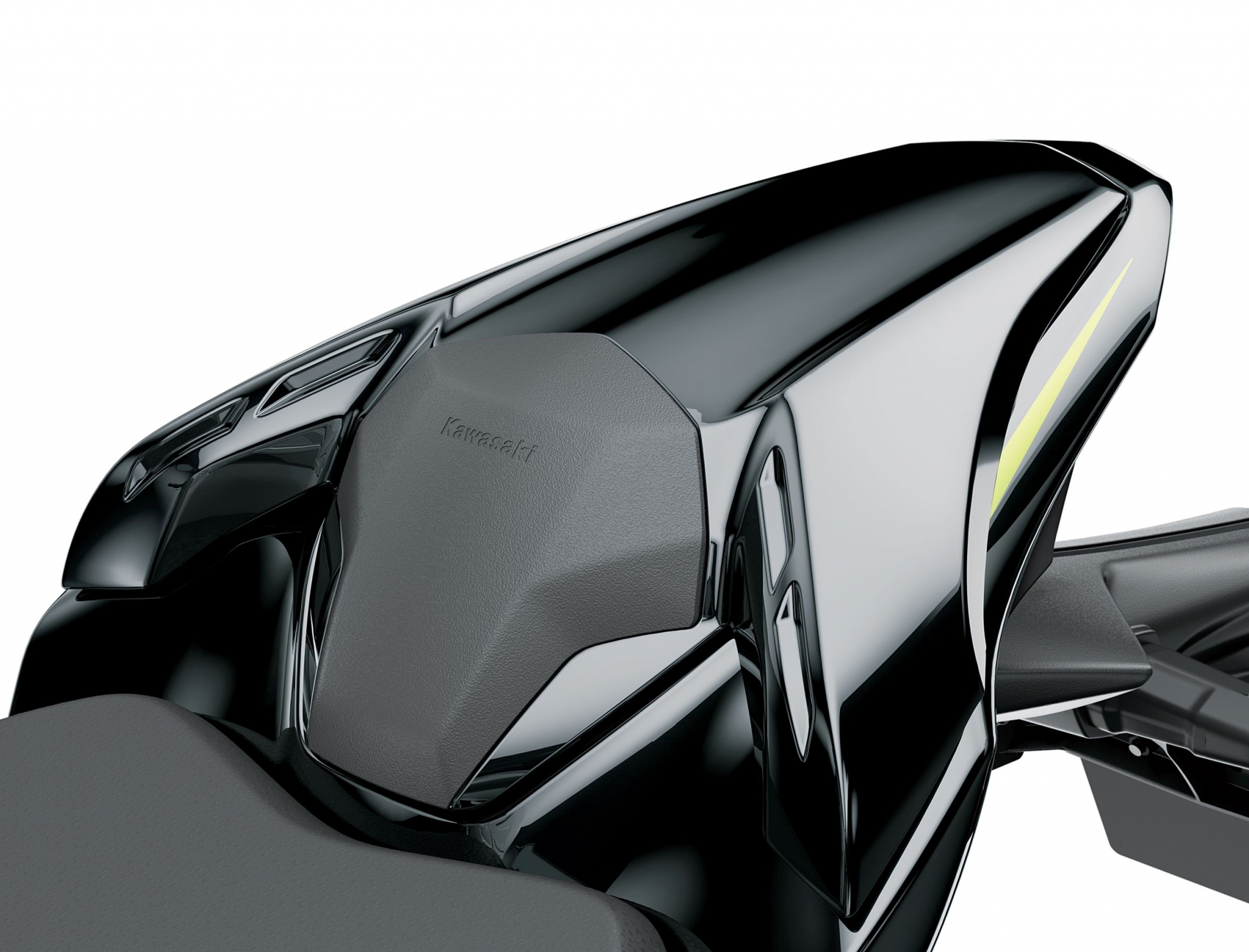 Funda para el asiento del acompañante Metallic Spark Black Z900 2017- Original Kawasaki