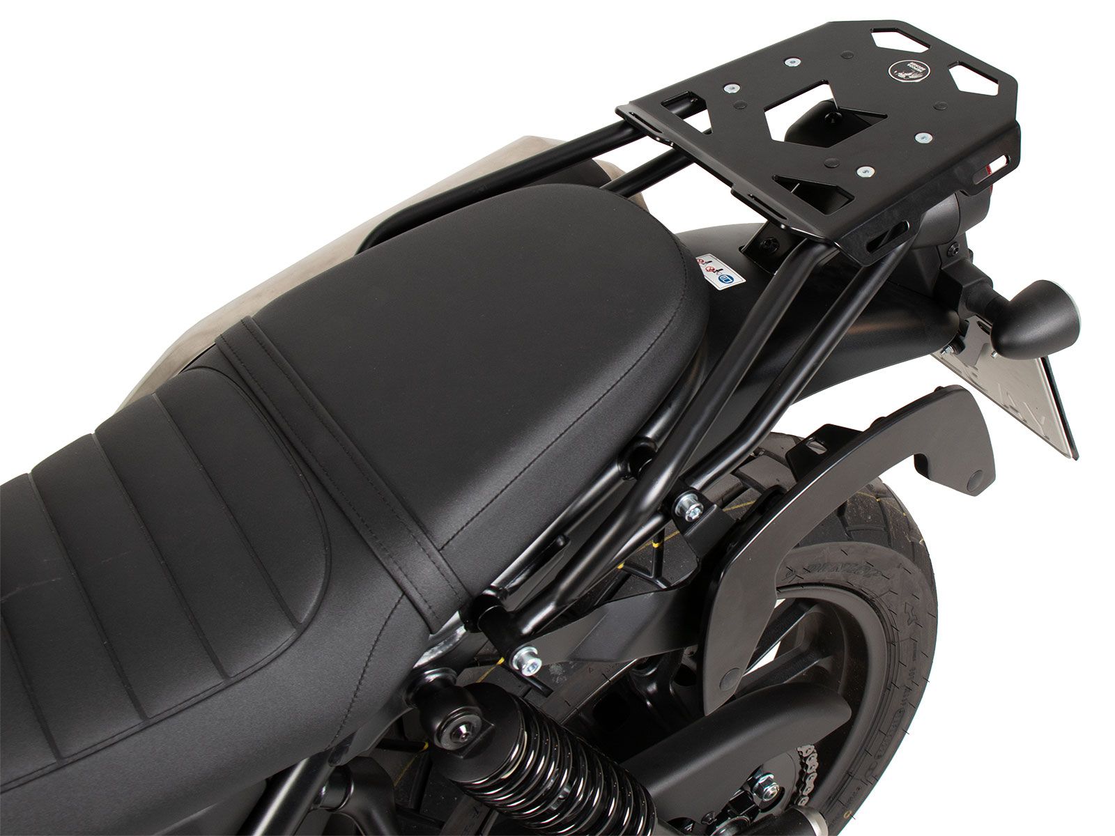 Soporte lateral C-Bow izquierdo negro para Honda CL 500 Scrambler (23-) Hepco & Becker