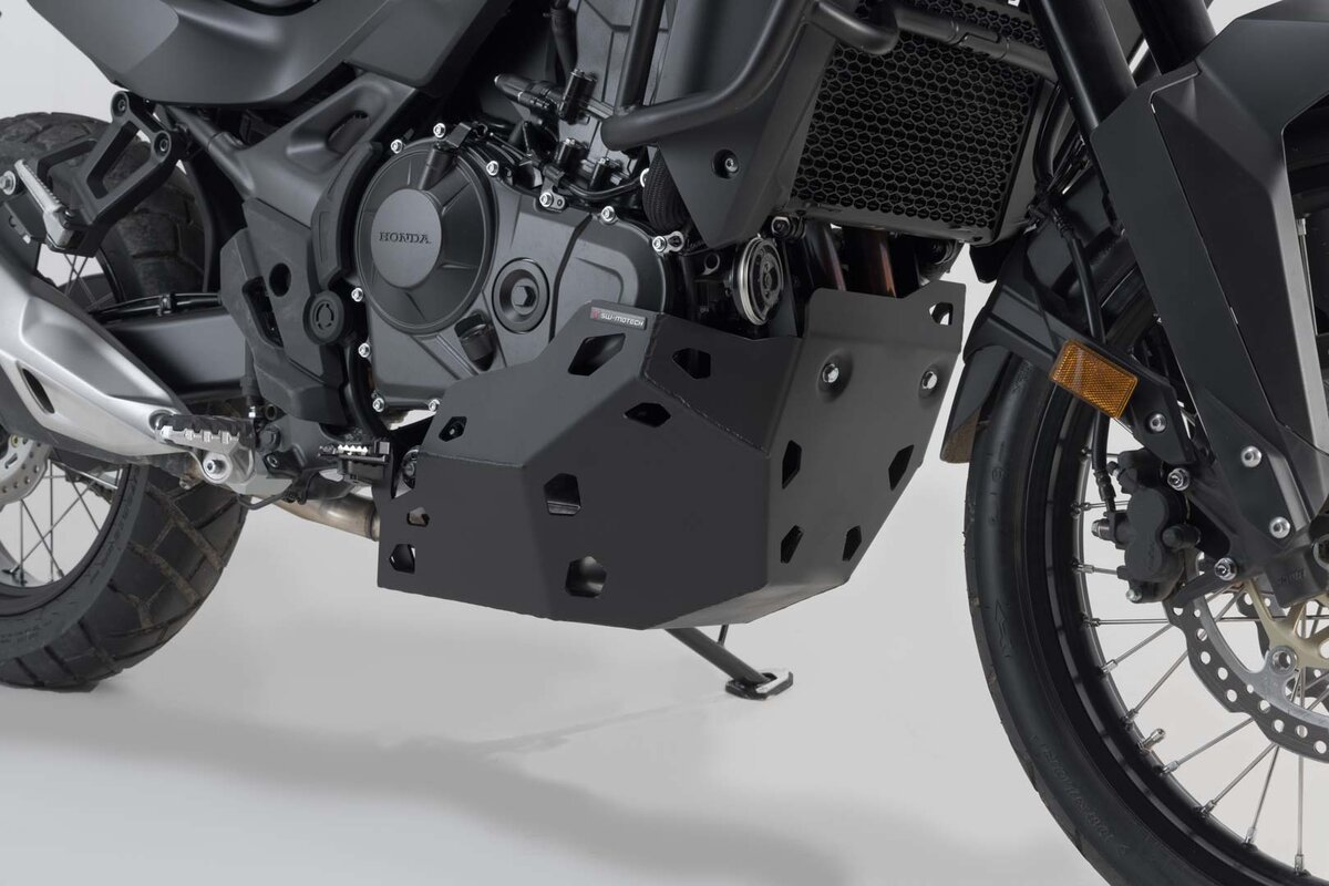 Protector de motor SW-Motech negro para Honda XL 750 Transalp