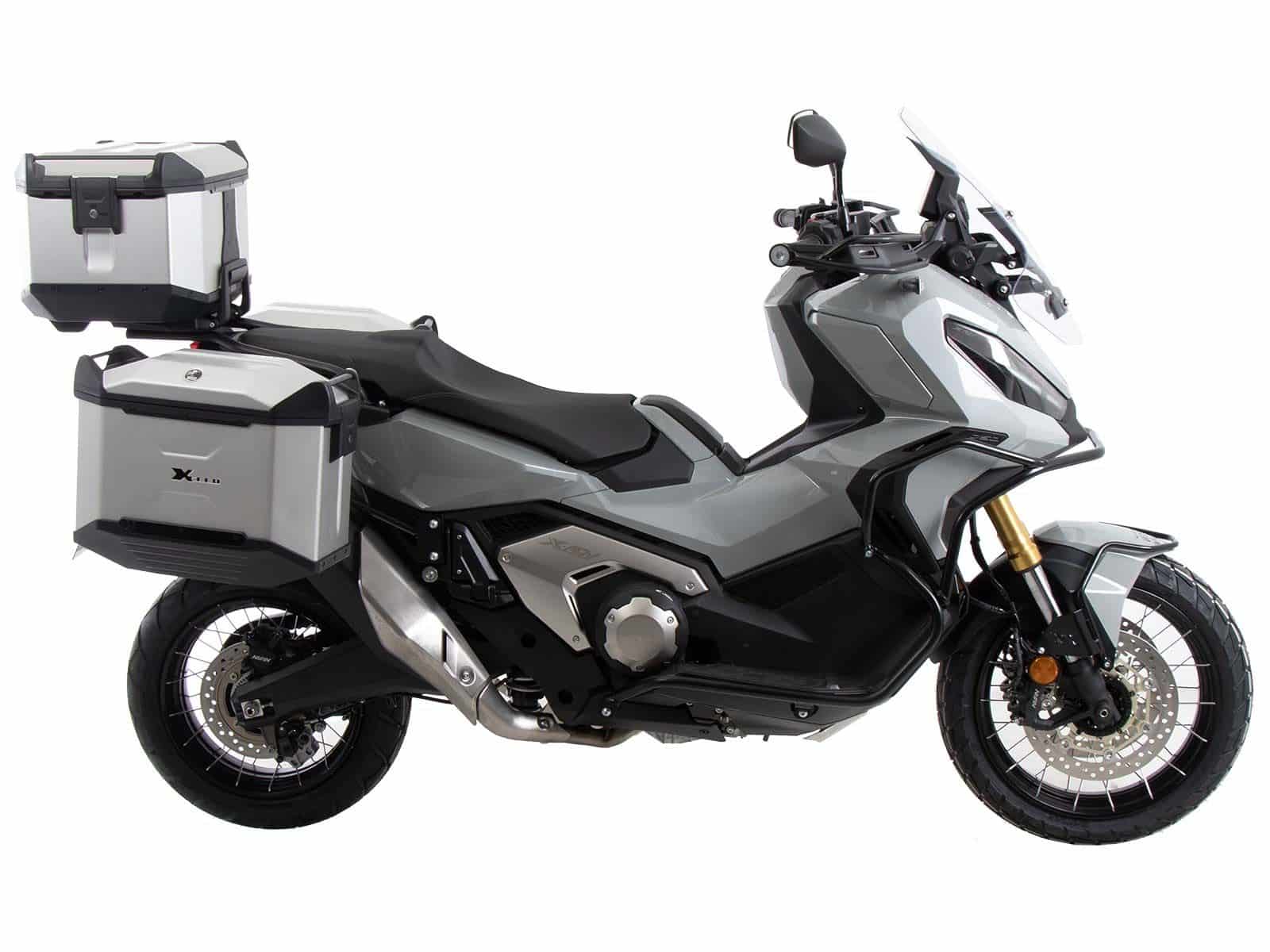 Portamaletas Alurack negro para Honda X-ADV 750 (21-24) Hepco & Becker