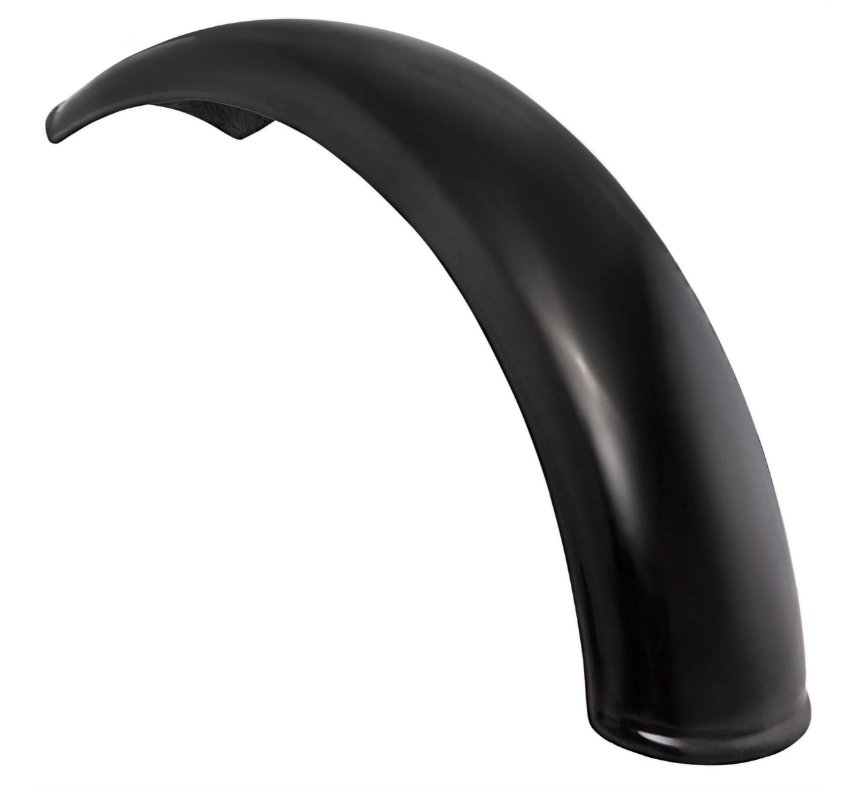 Guardabarros Garelli EVO II sin soporte, universal para Vespa PX 80-200cc, PRFV, negro