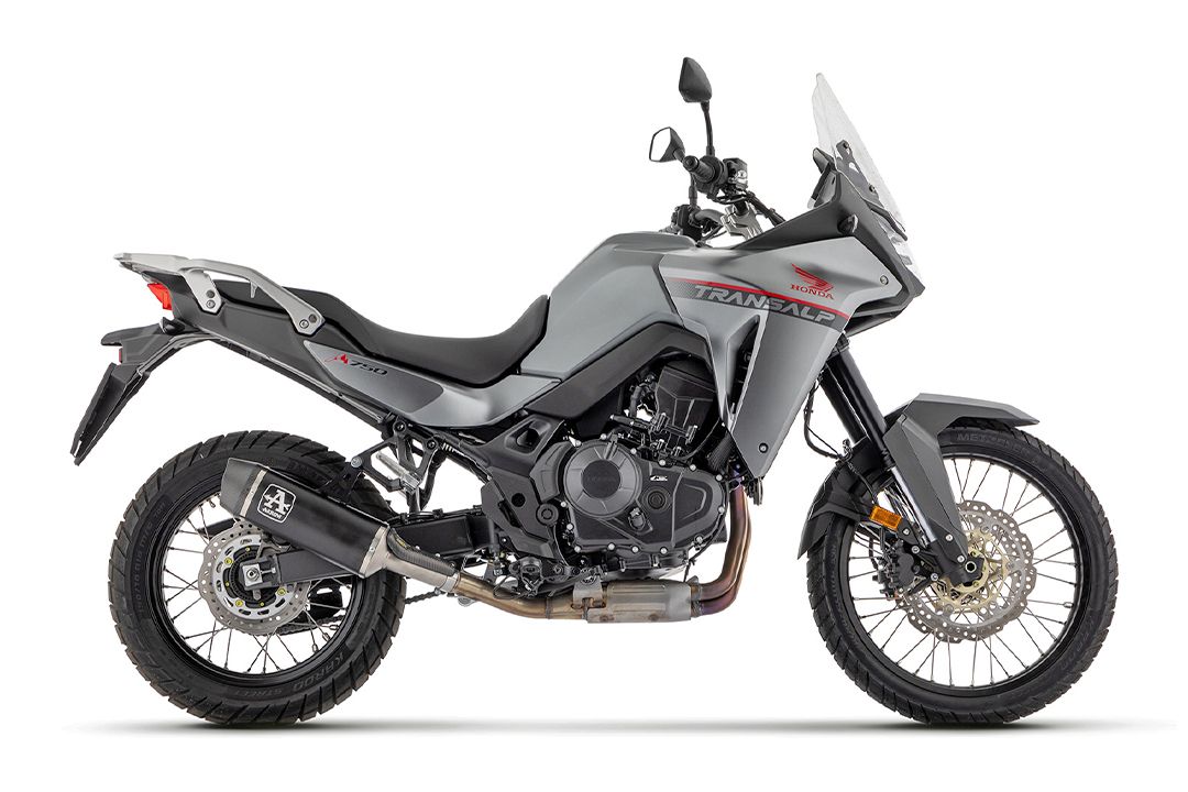 ARROW escape INDY RACE OSCURO aluminio para Honda XL 750 Transalp modelo año 2023-