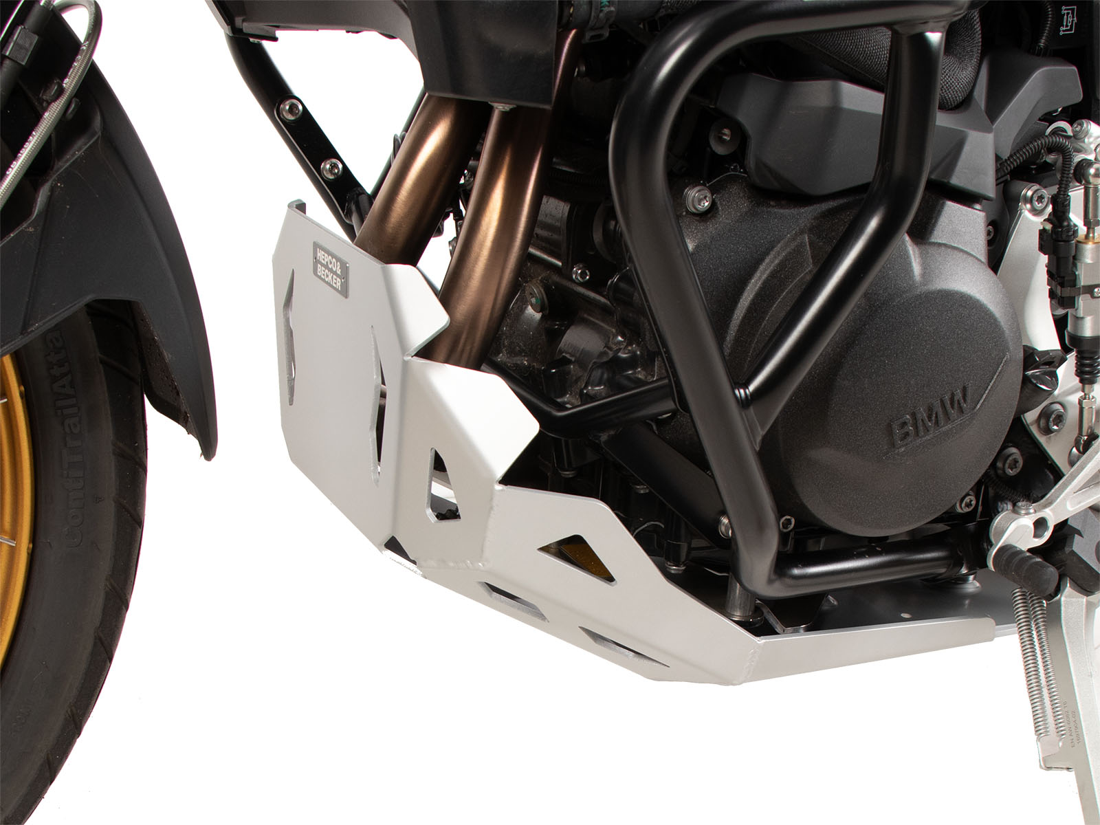 Placa de protección del motor de aluminio para BMW F 800 GS (24-) Hepco & Becker