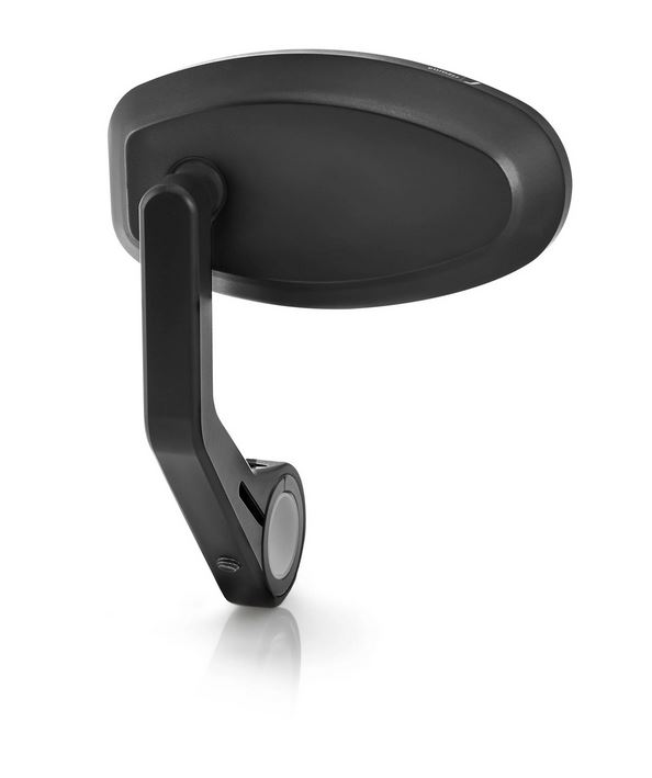 Espejo final de manillar RIZOMA "REVERSE RETRO" izquierda o derecha para Vespa, anodizado negro
