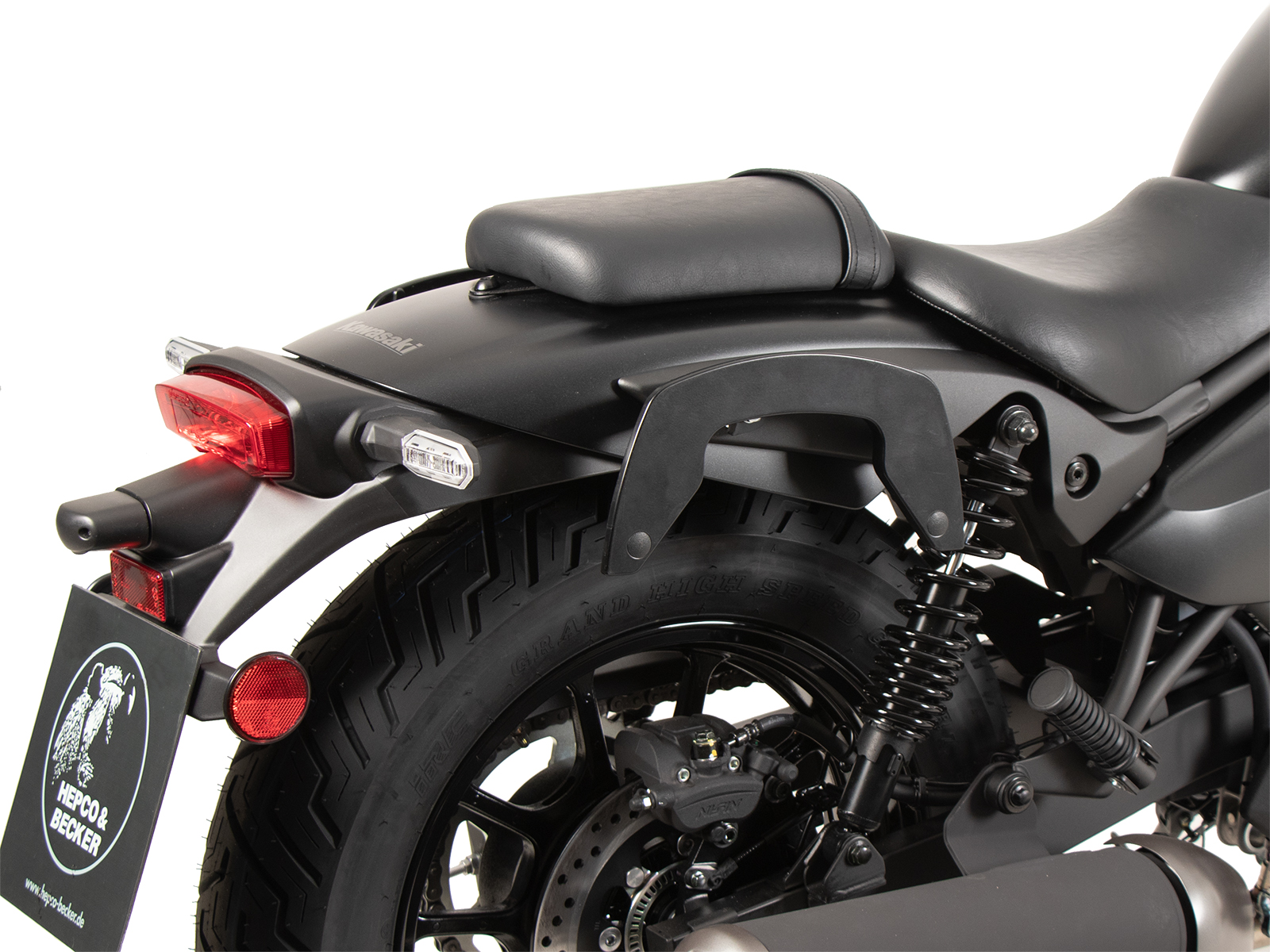 Soporte lateral C-Bow para Kawasaki Eliminator 500 (24-) Hepco & Becker