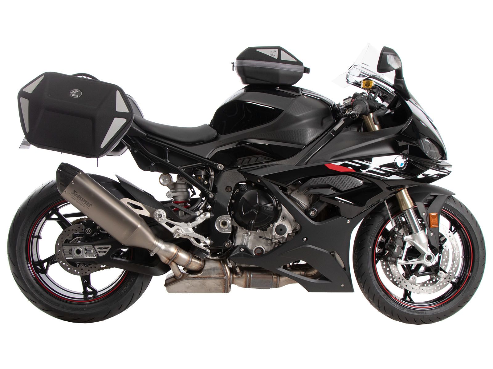 Soporte lateral C-Bow negro para BMW S 1000 RR (23-) Hepco & Becker