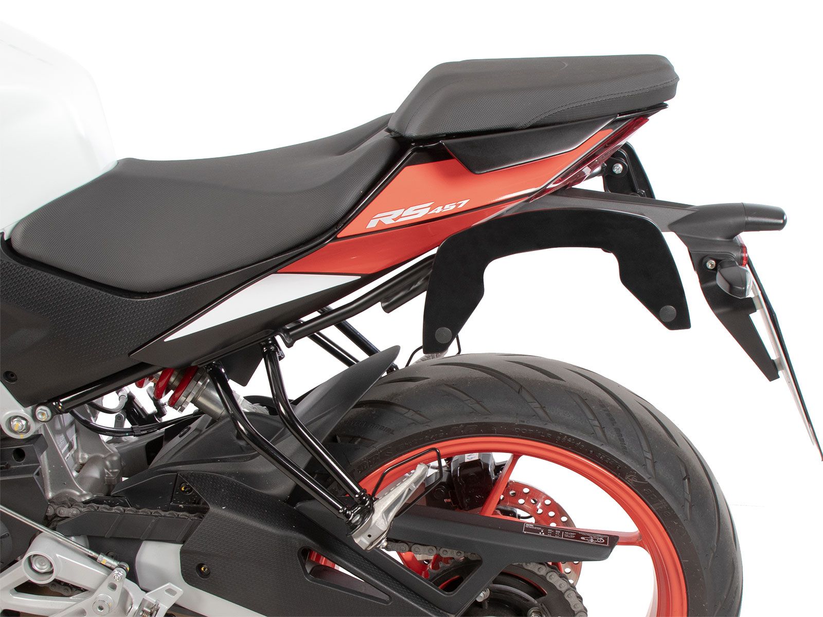 Soporte lateral C-Bow negro para Aprilia RS 457 (24-) Hepco & Becker