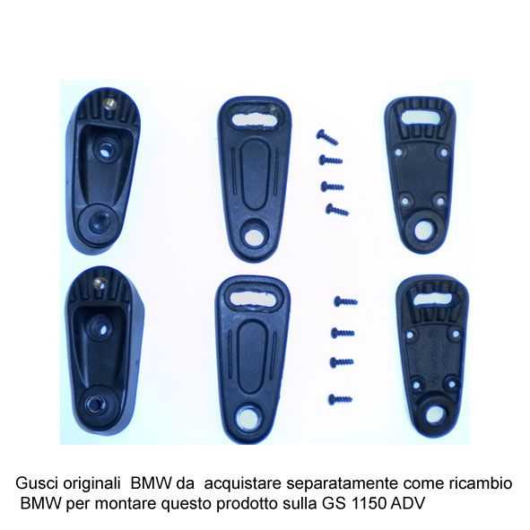 Parabrisas tipo Adventure para BMW R 1150 GS (00-03), gris humo
