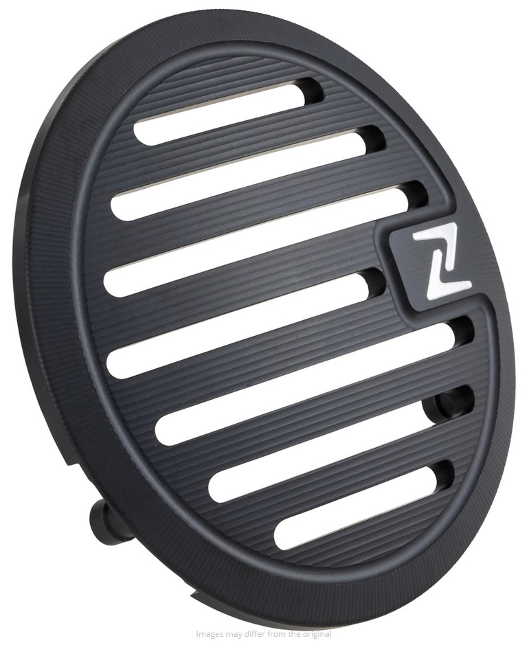 Tapa vario LEADER "Vintage" para Vespa, negro mate