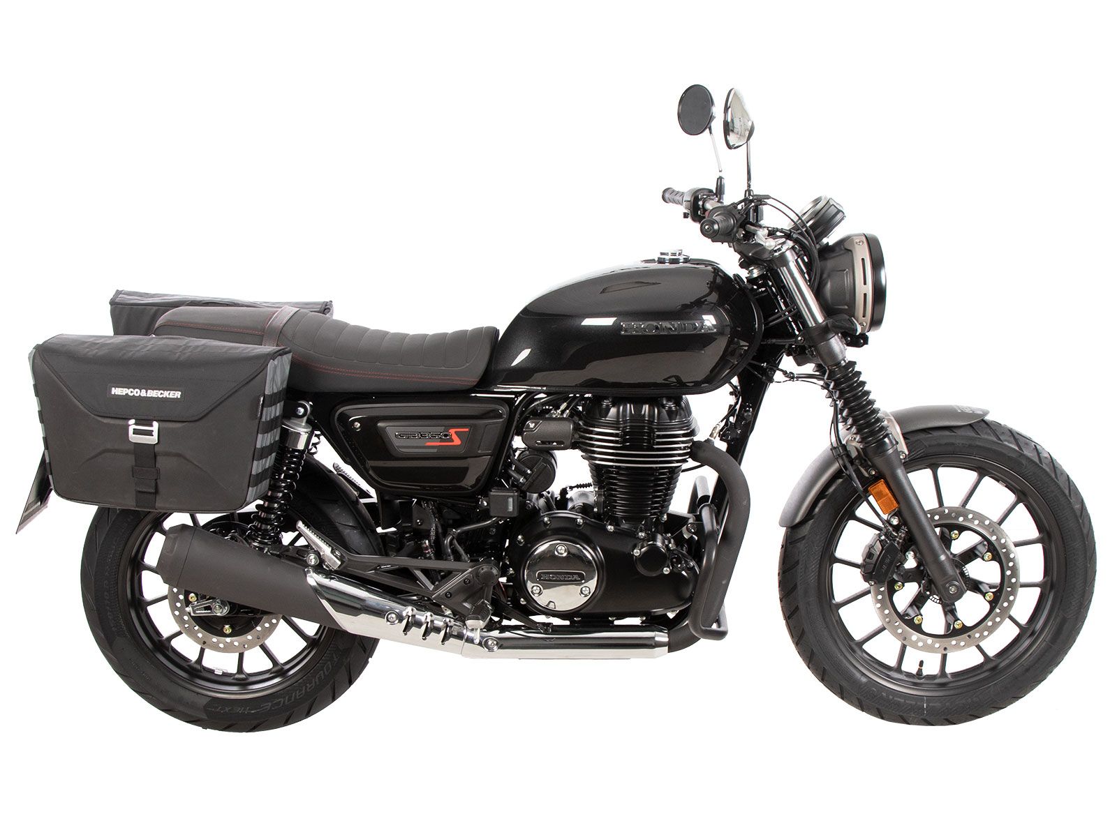 Portabolsas C-Bow negro para Honda GB 350 S (25-) Hepco & Becker