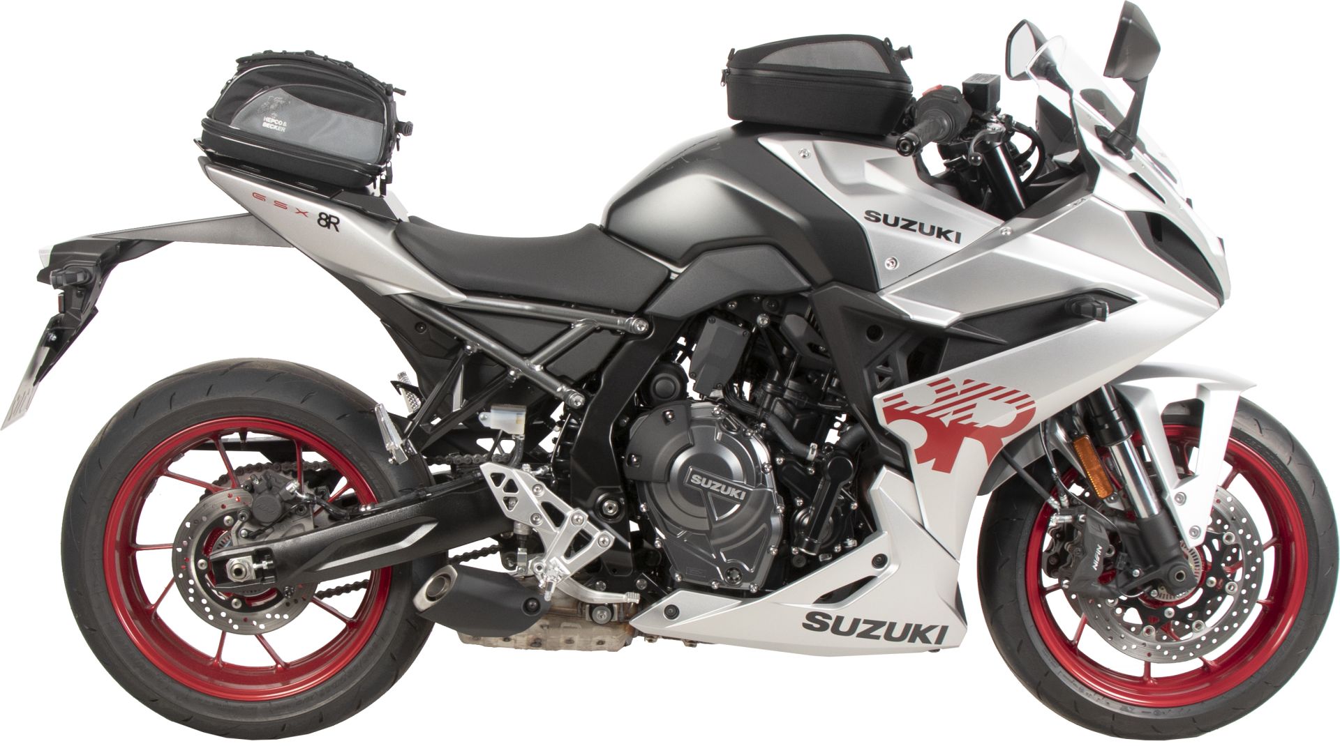 Sportrack negro para Suzuki GSX-8R (24- ) Hepco & Becker