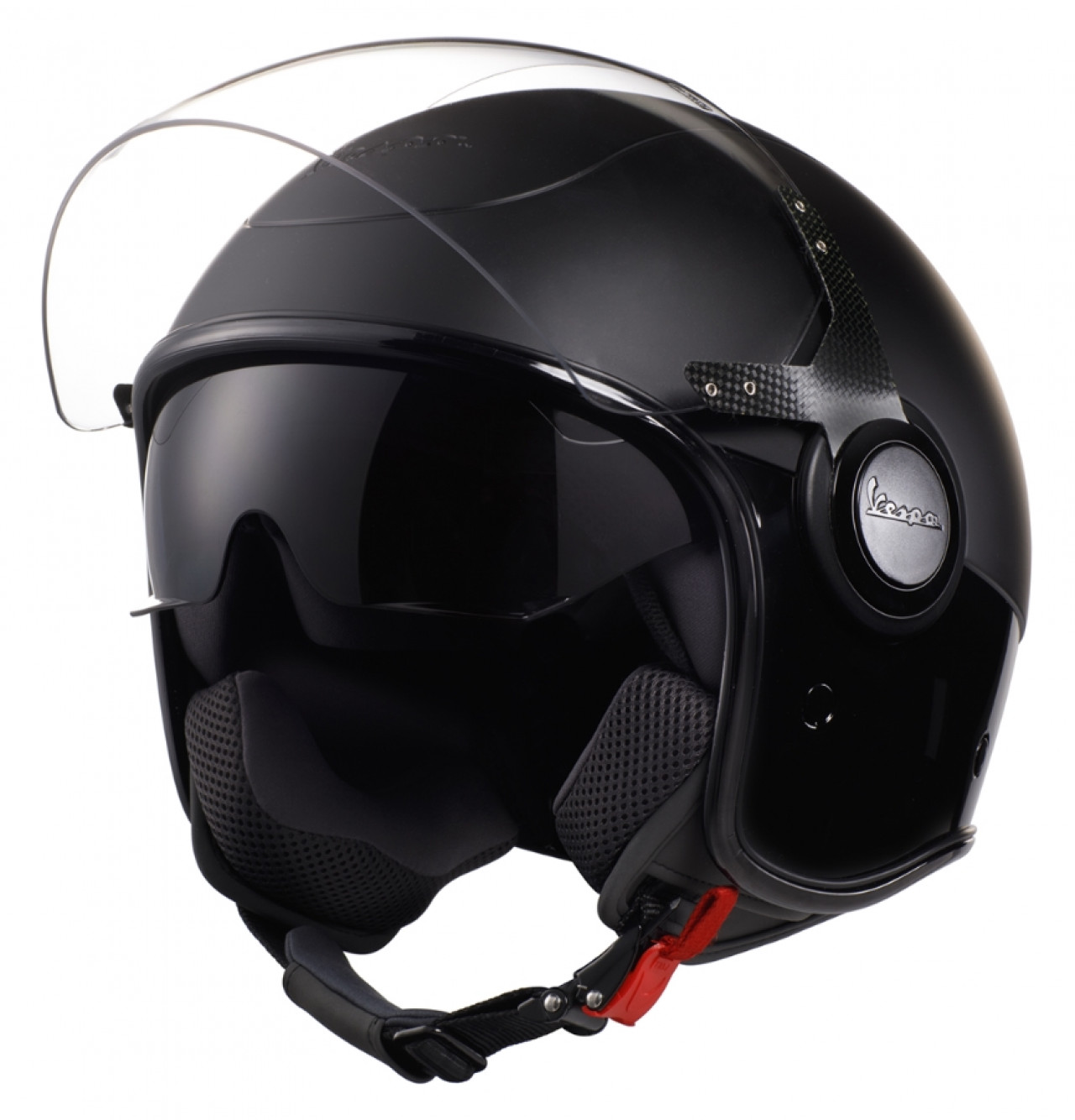 Casco Vespa VJ negro / negro - XS
