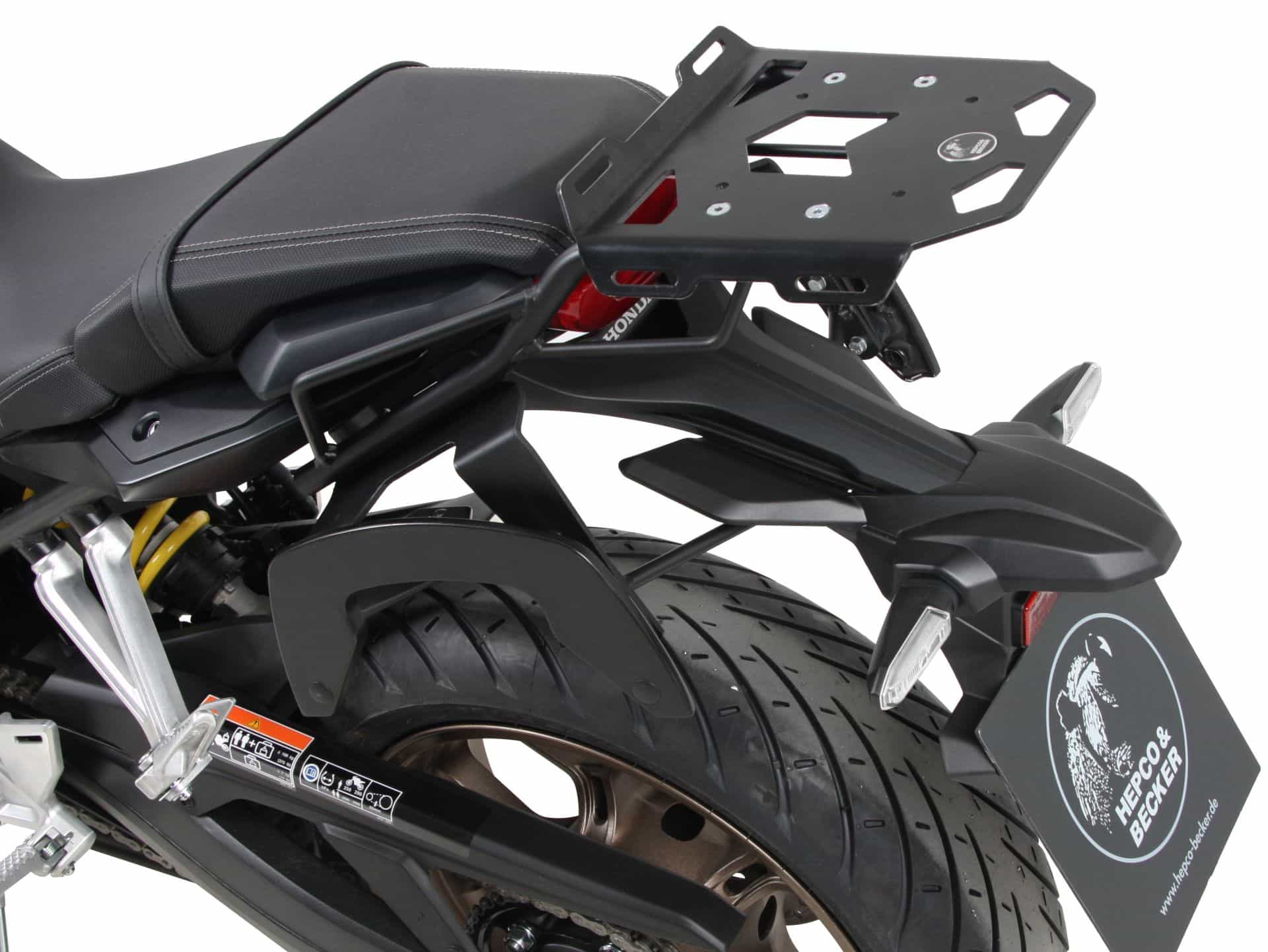 Soporte lateral C-Bow negro para Honda CBR 650 R (19-20) Hepco & Becker