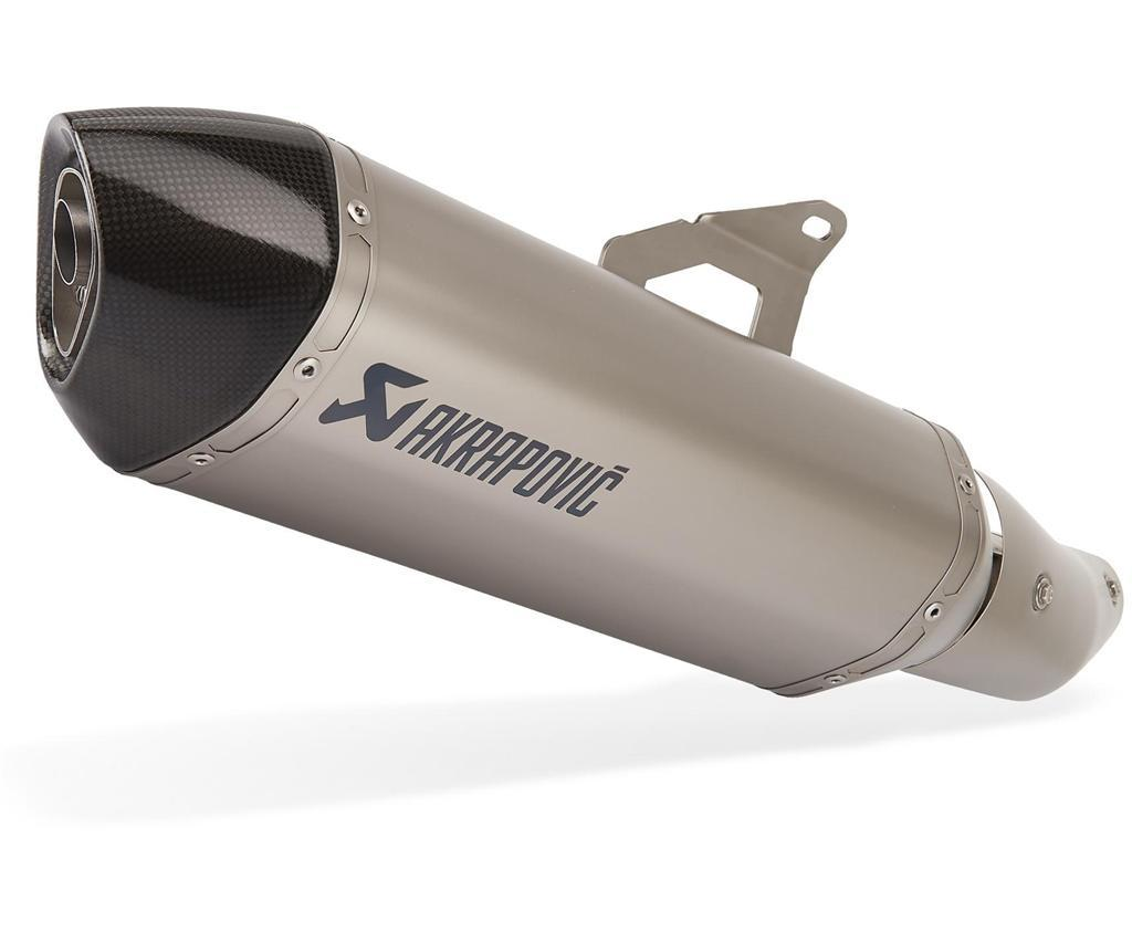 Escape deportivo Akrapovic de titanio para Kawasaki Ninja 400 /Z 400