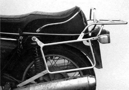 Portaequipajes superior tubular y portaequipajes lateral para BMW R 60 (73-86)/75 (73-76)/90 (73-76)/6