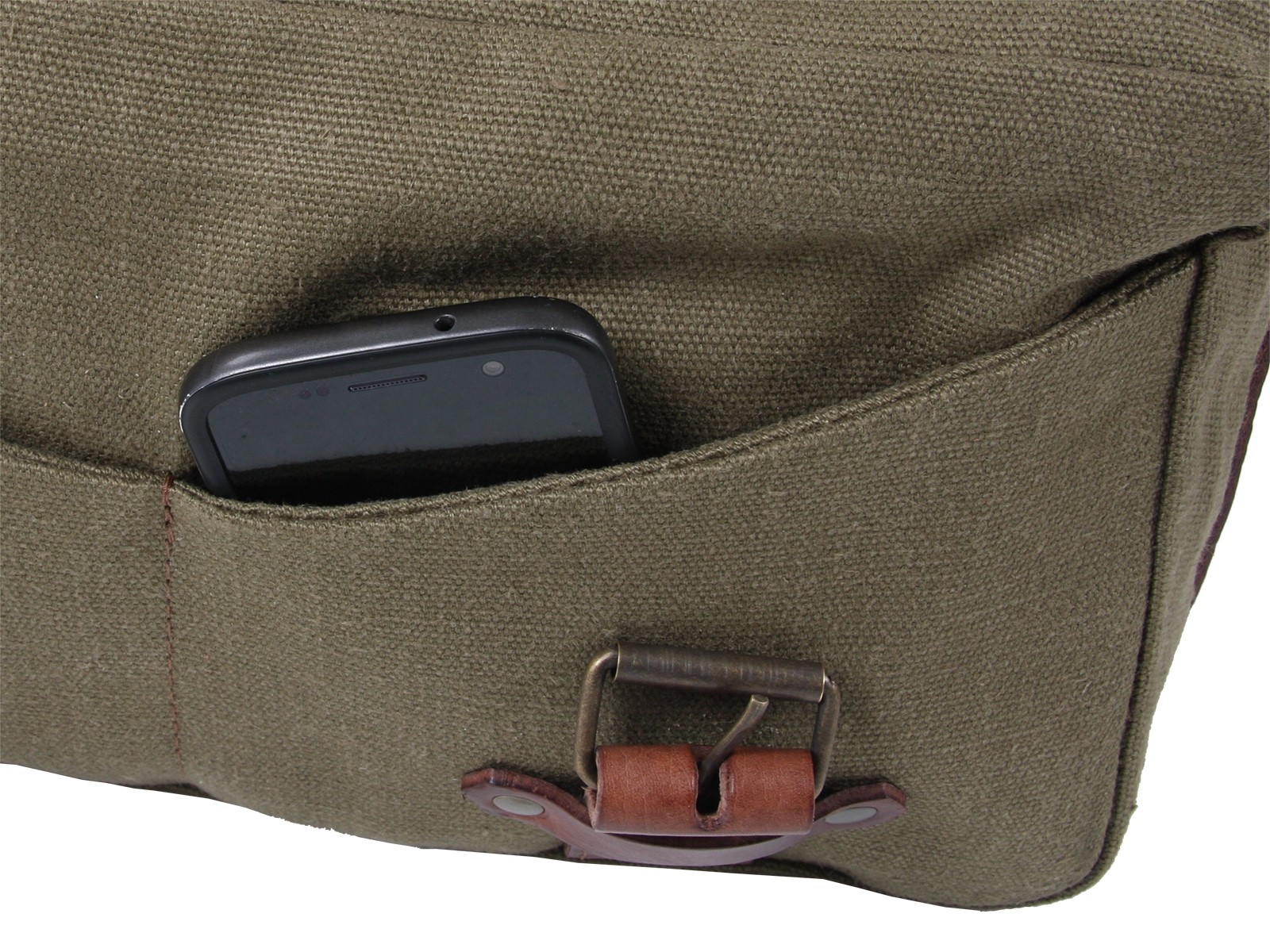 Bolsa de mensajero LEGACY M verde para transportín C-Bow Hepco & Becker