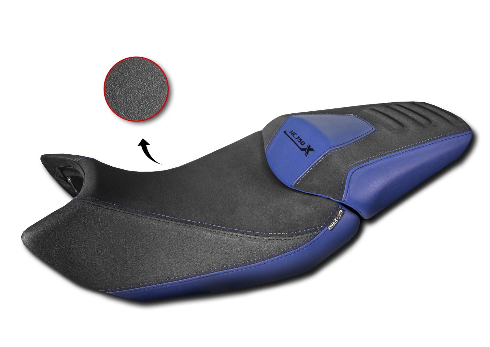 Funda de asiento Comfort para Honda NC 750 X (21-24) azul
