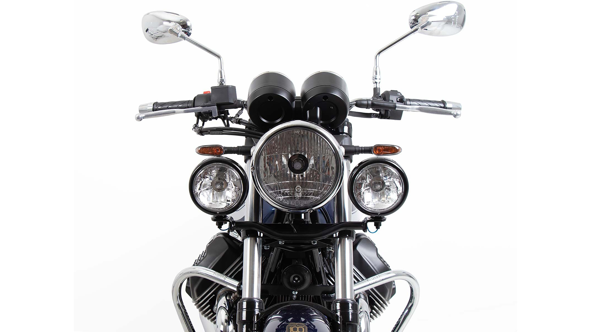Faro auxiliar Twinlight (luz de carretera) para Moto Guzzi V7 Special/Stone/Centenario (21-24)