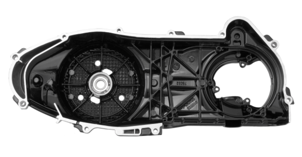 Funda Vario para Vespa, negro brillante