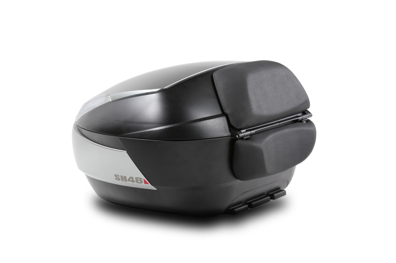 Baúl Shad SH48, negro / titanio, 48 l