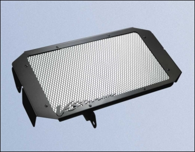 Cubierta de la parrilla del radiador, negro para Suzuki V-Strom 650 BJ. 2009-2011/ V-Strom 650 BJ. 2004-2008