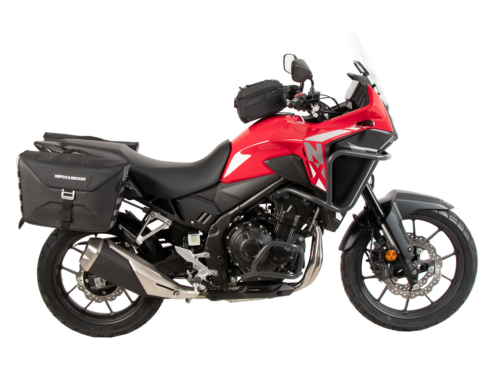 Soporte lateral C-Bow antracita para Honda NX 500 (24-) Hepco & Becker