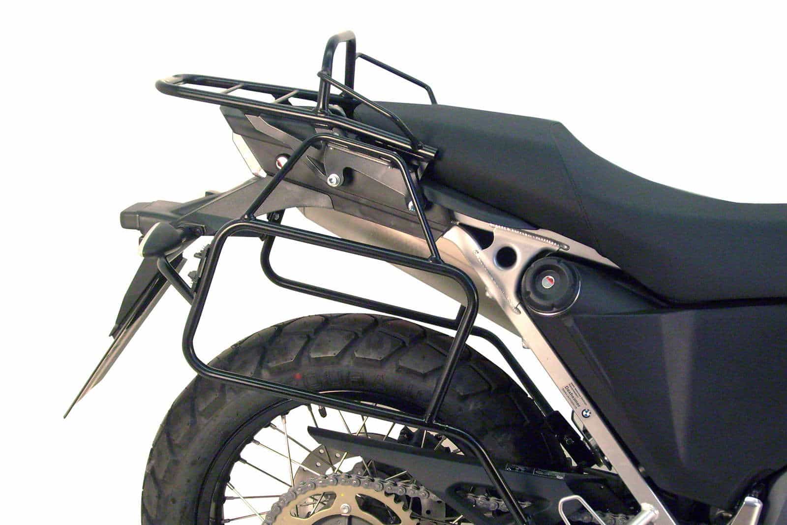 Portamaletas lateral Lock-it negro para BMW G 650 X Country (08-10) Hepco & Becker