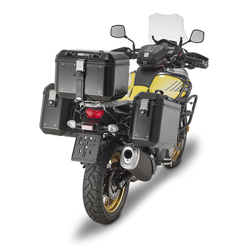 Trekker 46 Dolomiti MONOKEY Topcase Aluminio negro Givi