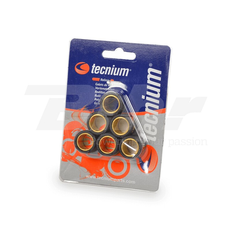 Tecnium juego de rodillos Variomat 25x22,2mm 20gr - 6 piezas