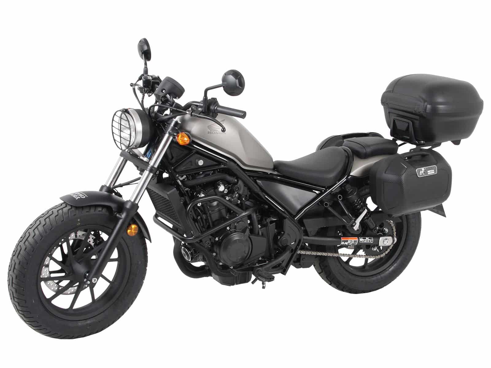 Soporte lateral C-Bow negro para Honda CMX 500 Rebel (17-) Hepco & Becker