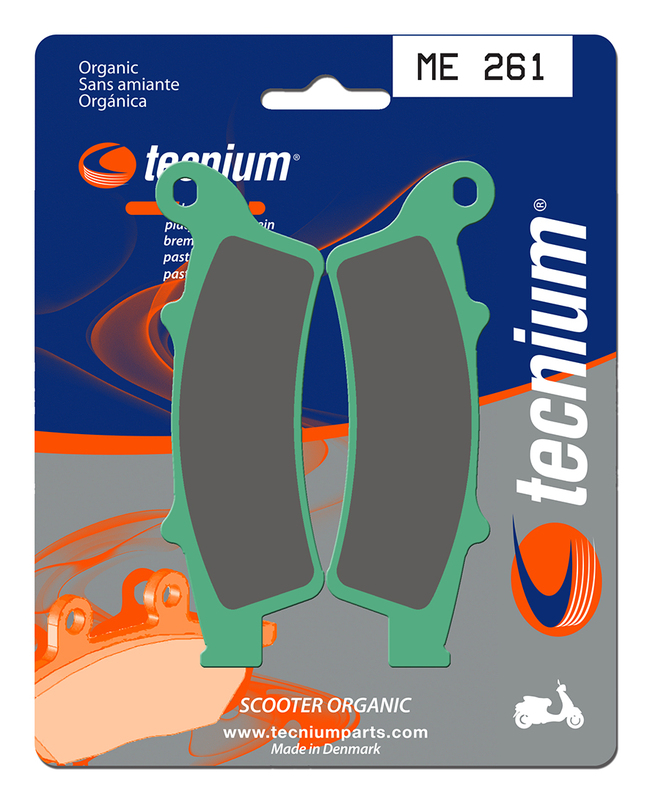 Pastillas de Freno Orgánicas Tecnium Scooter - ME261