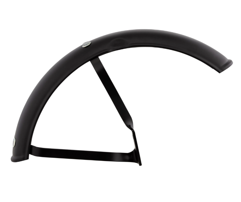 Guardabarros Garelli para Vespa PX 80-200ccm, metal, negro mate