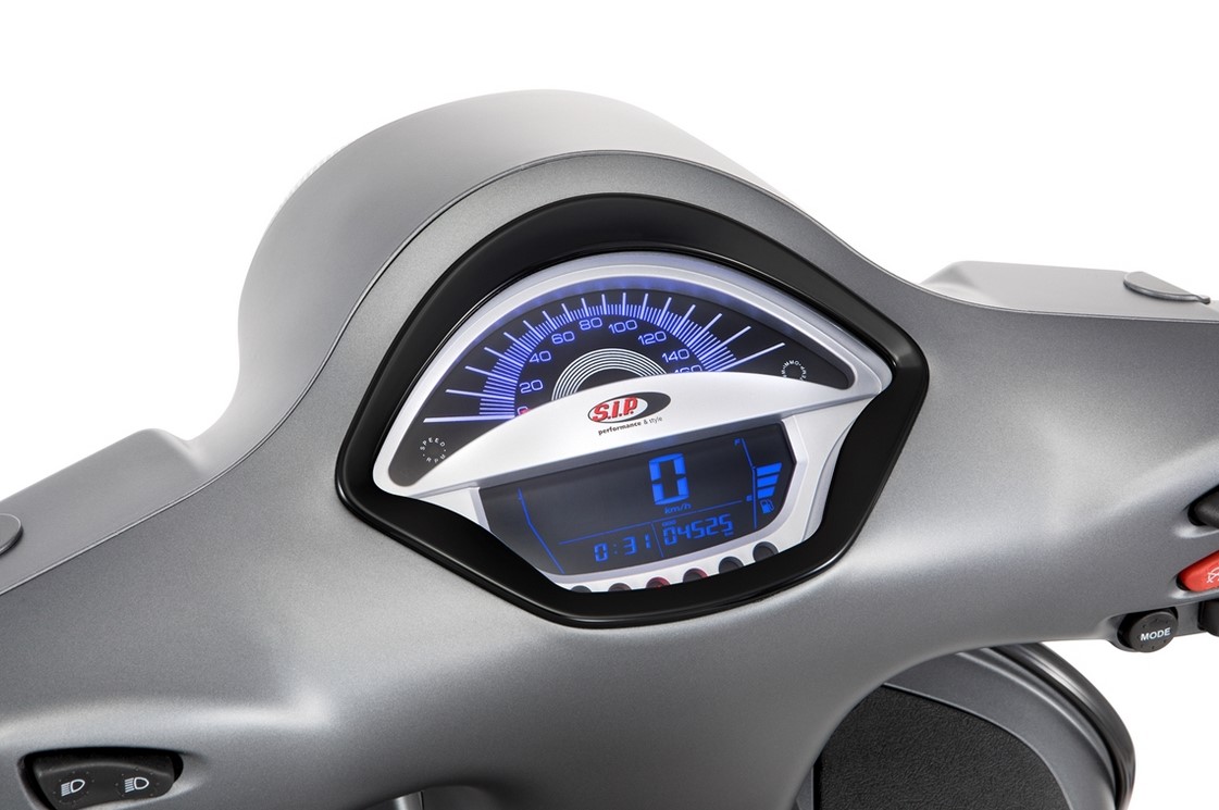 Cuentavueltas/cuentavueltas para Vespa GTS/GTS Super 300cc FL ('14-), plata