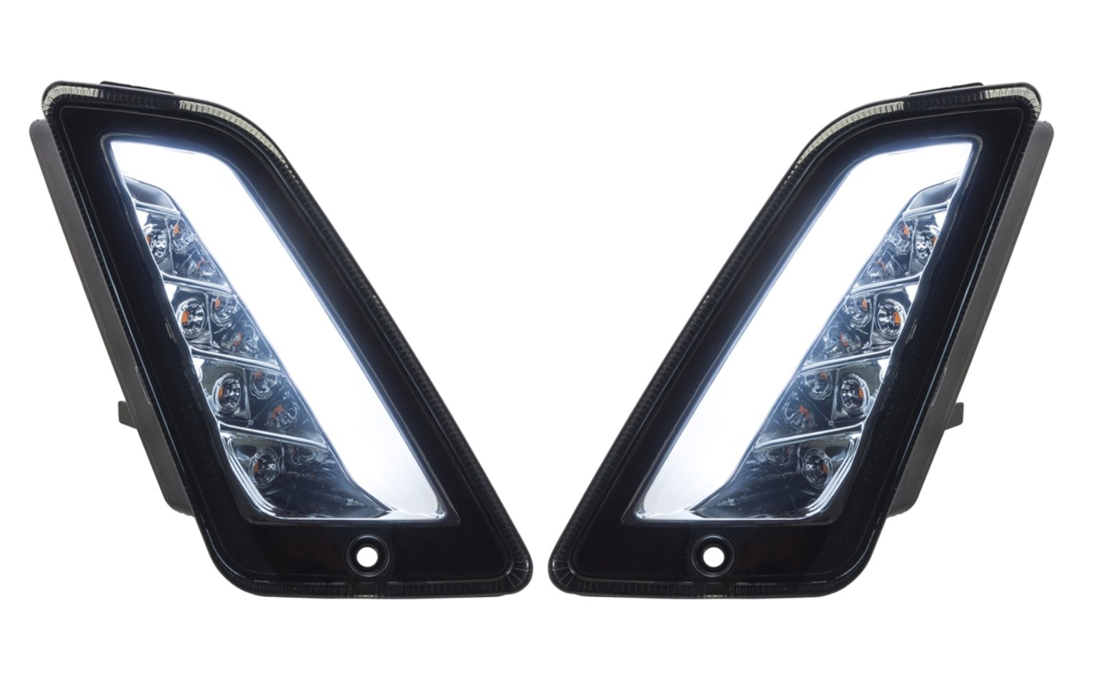 Kit indicador delantero izquierdo/derecho para Vespa GTS/GTS Super/GTV 125-300cc ('14-), tintado
