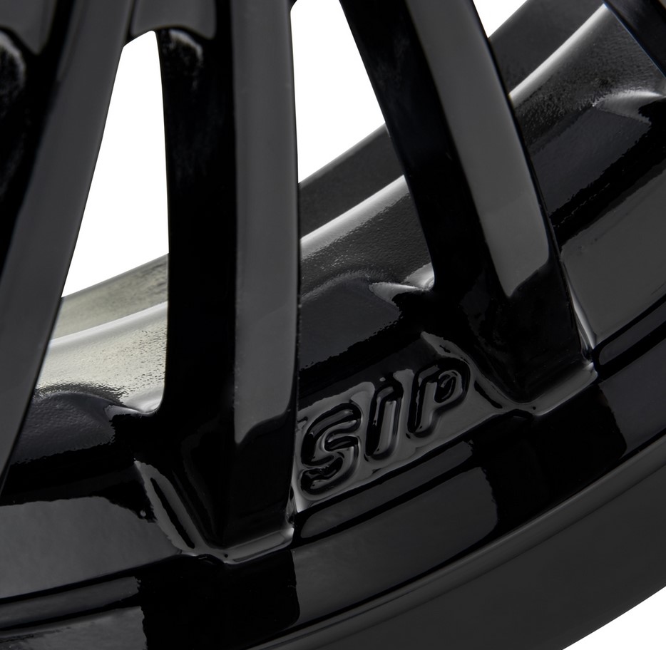 Llanta delantera/trasera para Vespa GTS/GTS Super/GTV/GT 60/GT/GT L 125-300ccm, negro brillante