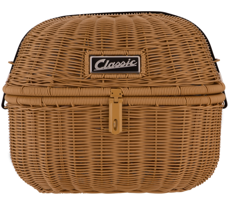 Portaequipajes clásico para Vespa, marrón