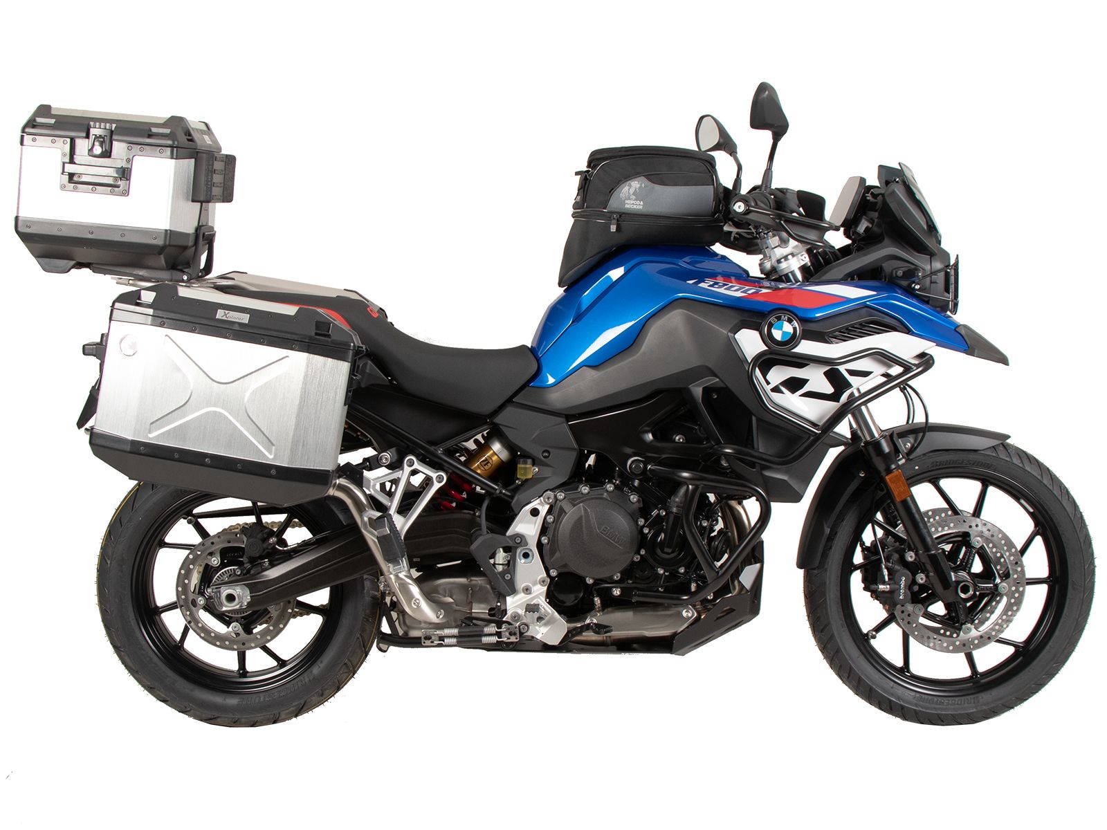 Easyrack Topcaseträger negro para puente original de acero inoxidable para BMW F 800 GS (24-)