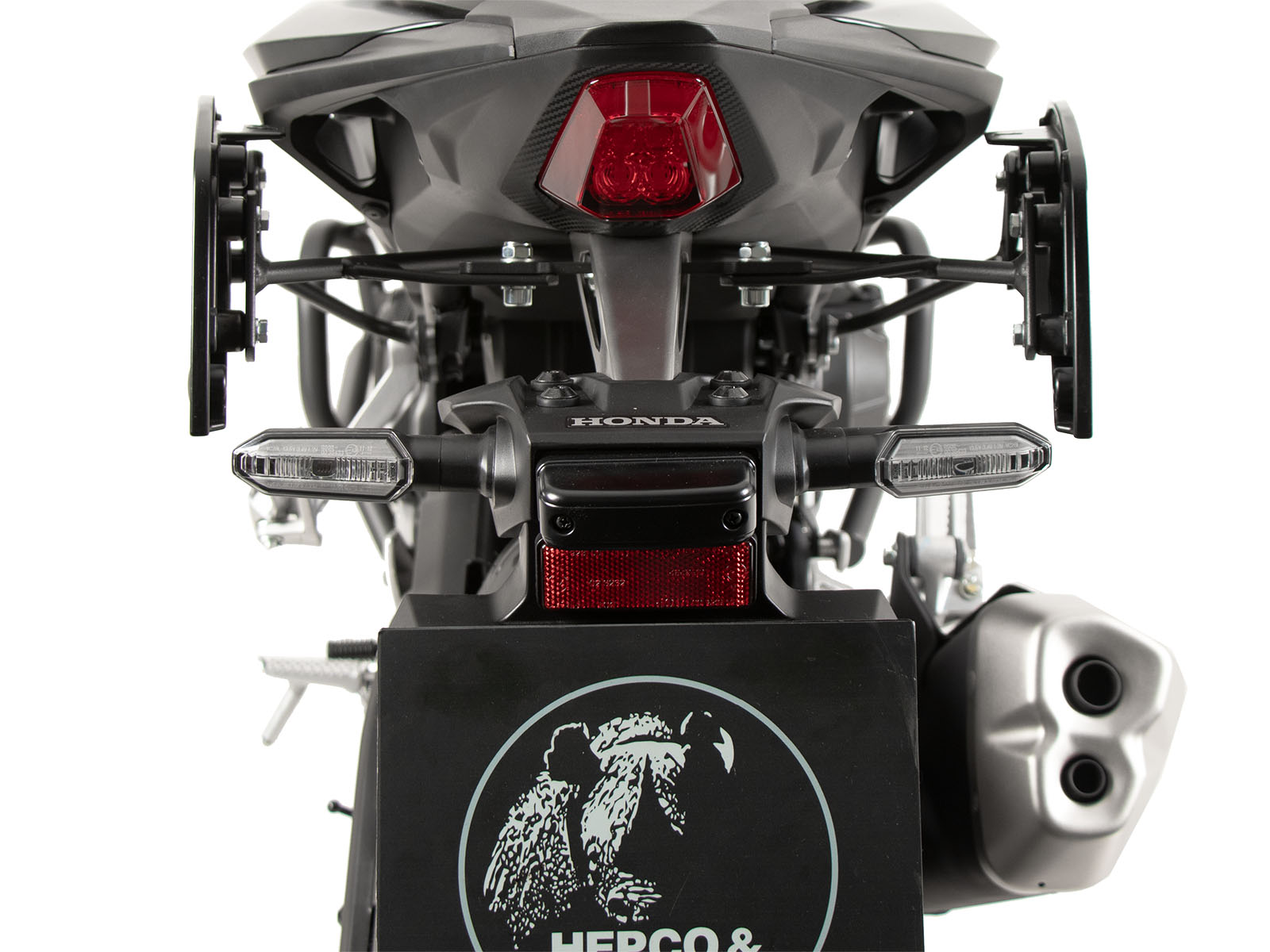 Soporte lateral C-Bow antracita para Honda CB 500 Hornet (24-) Hepco & Becker