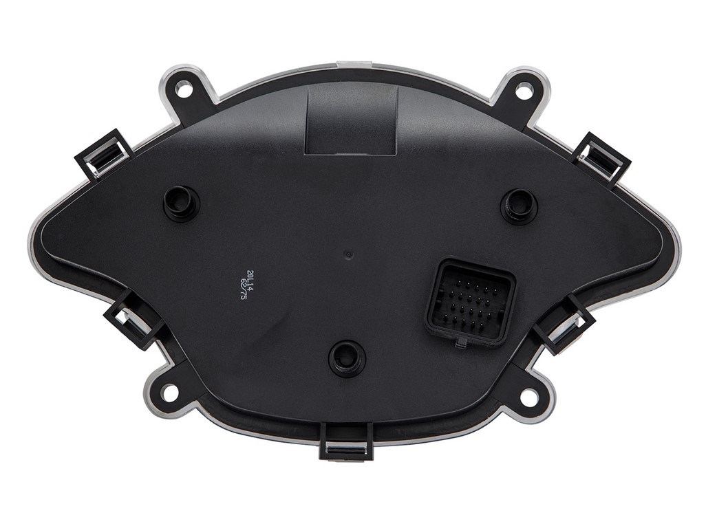 Cuentavueltas/cuentakilómetros para Vespa GTS/GTS Super 300cc FL ('14-), aspecto de carbono