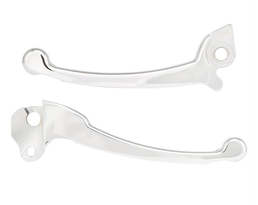 Juego palanca deportiva embrague/freno para Vespa PX 125 -150ccm, HBZ Hengtong, derecha/izquierda, cromada