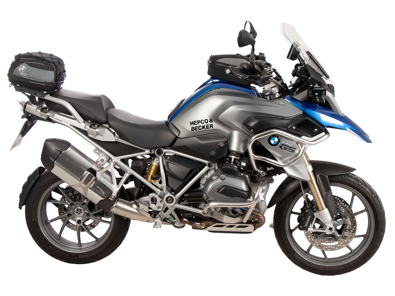 Juego de bolsas traseras Minirack Street para BMW R 1200 GS LC (13-18) Hepco & Becker