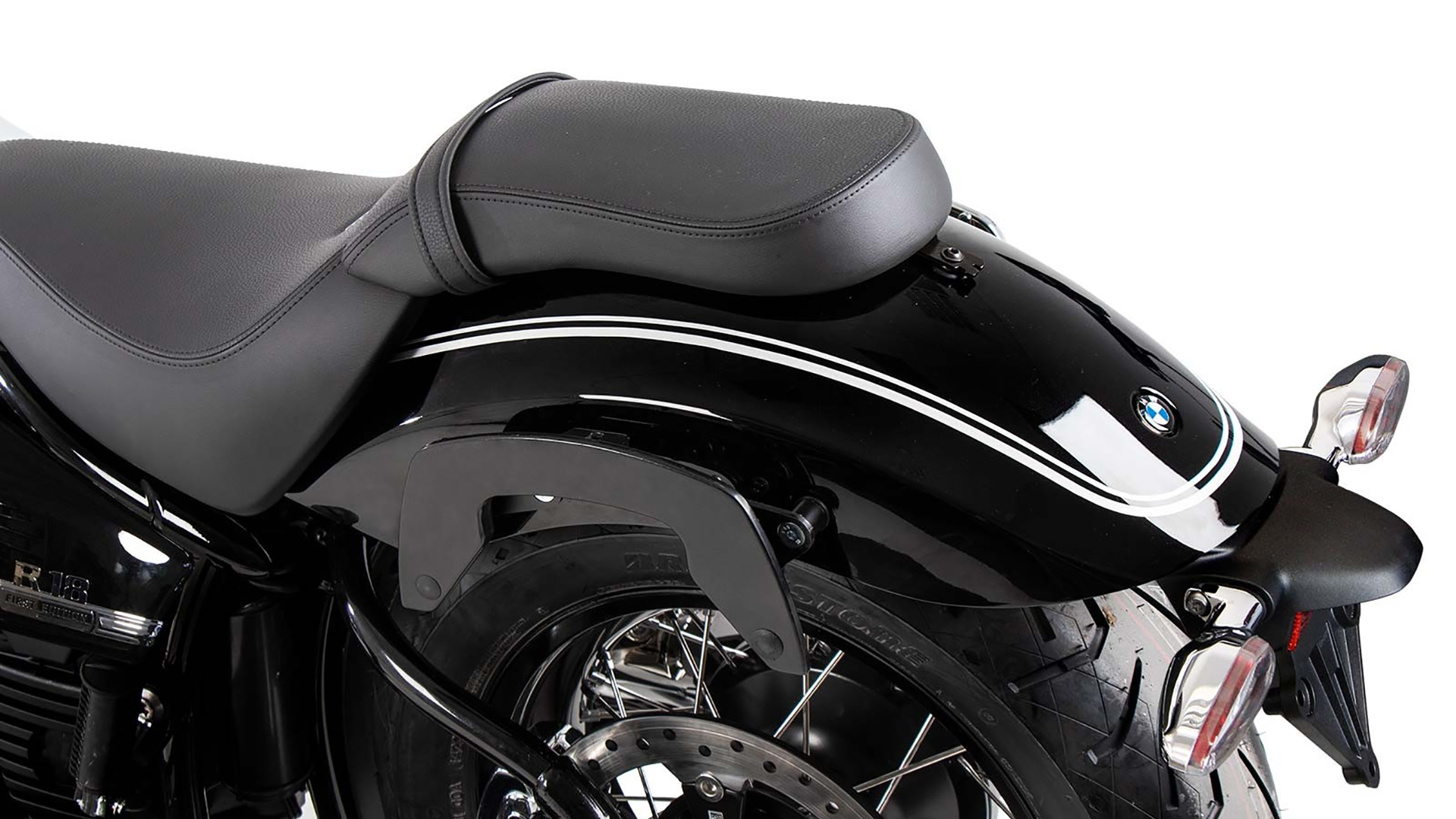 Soporte lateral C-Bow negro para BMW R 18 (20-) Hepco & Becker