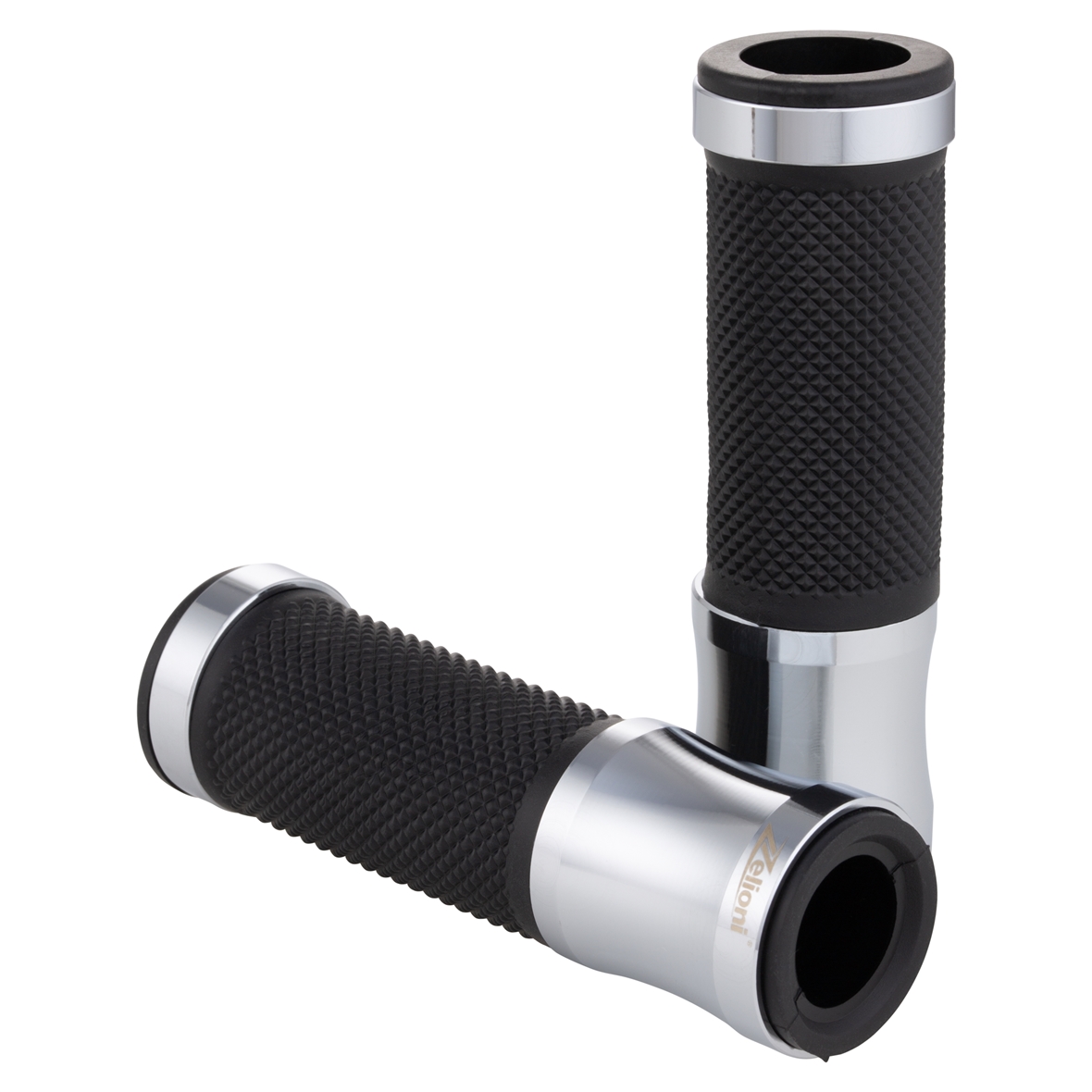 Puños Zelioni cromados para Vespa ET/LX/LXV/S/Primavera/Sprint 50-150ccm