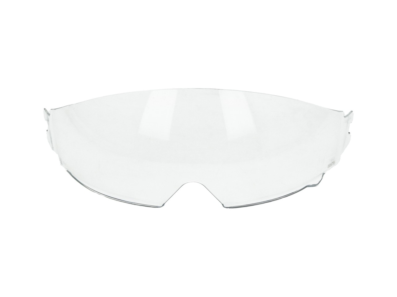 Visor solar Helmo Milano, transparente, resistente a los arañazos, antivaho