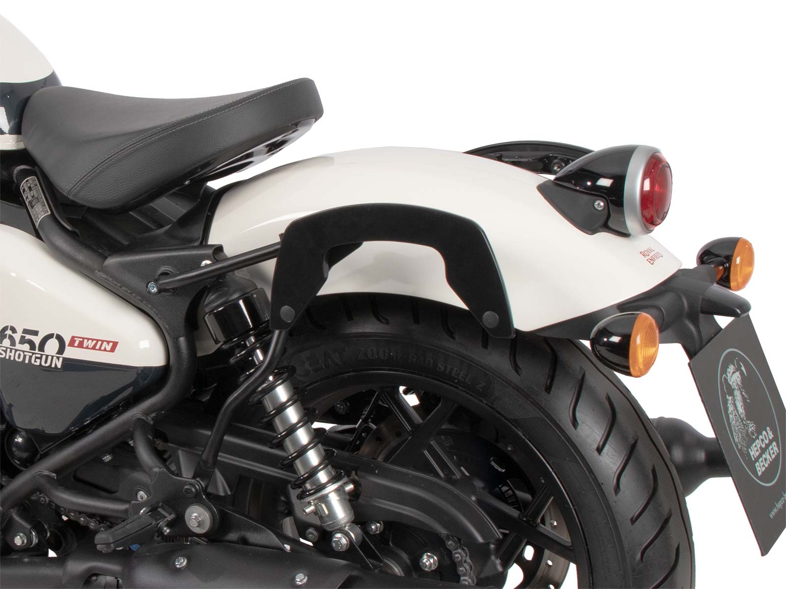 Soporte lateral C-Bow para Royal Enfield Shotgun 650 (24-) Hepco & Becker