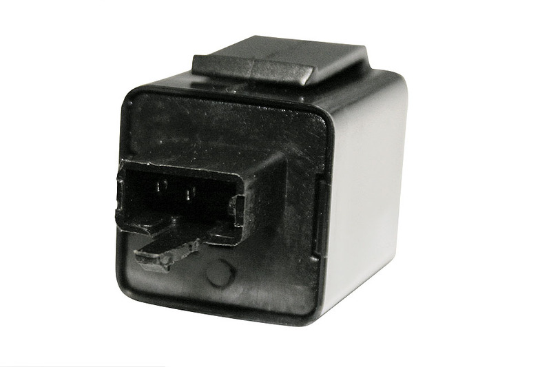 HIGHSIDER relé intermitente inteligente Electrónico 12 V, enchufe estrecho de 3 vías con 2 patillas